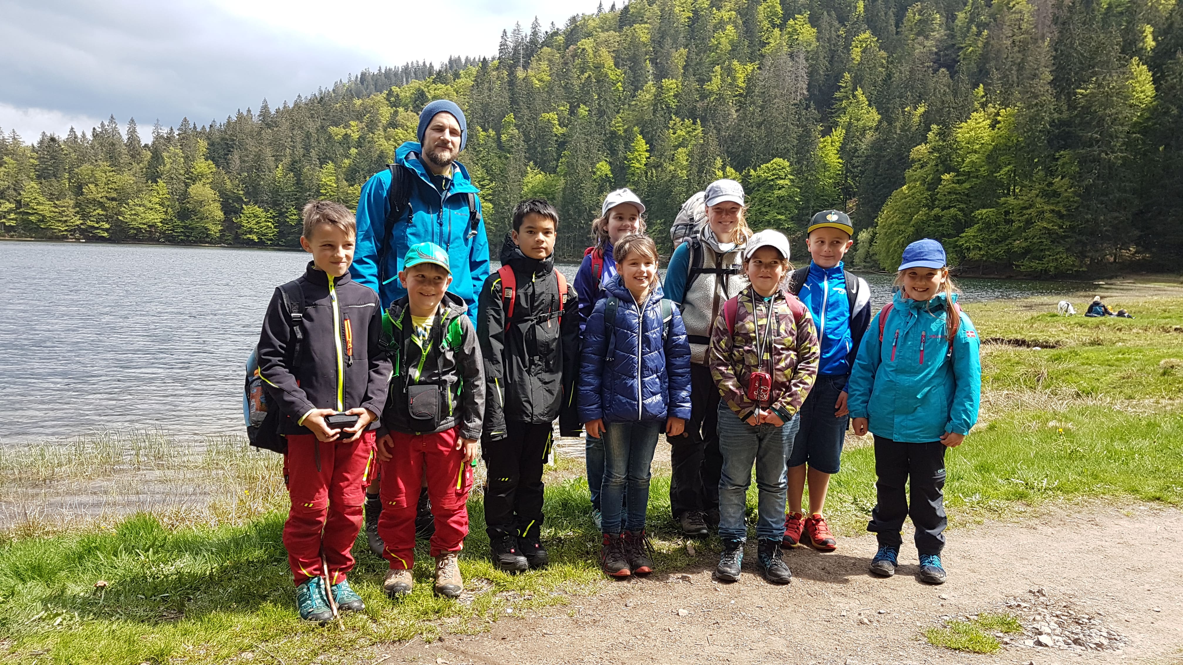 Mit der FELDBERG-RANGERIN auf Tour während der Klassenfahrt zu Feldberg und Schluchsee